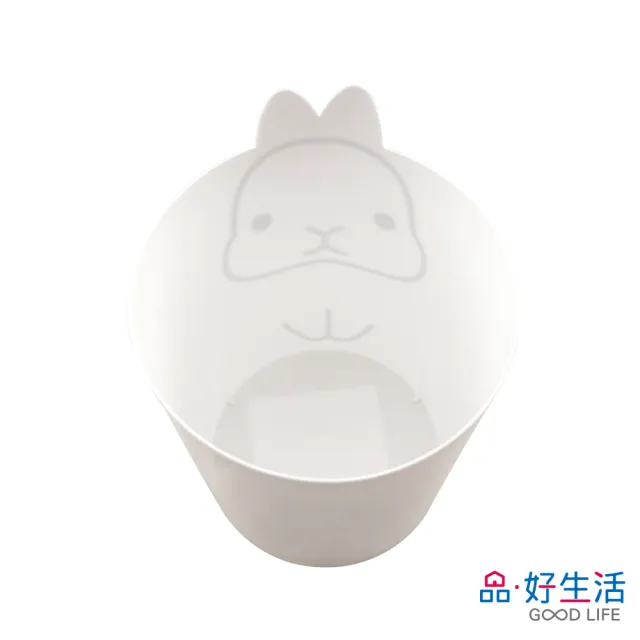 【GOOD LIFE 品好生活】兔子造型垃圾桶（2.15L）(日本直送 均一價)