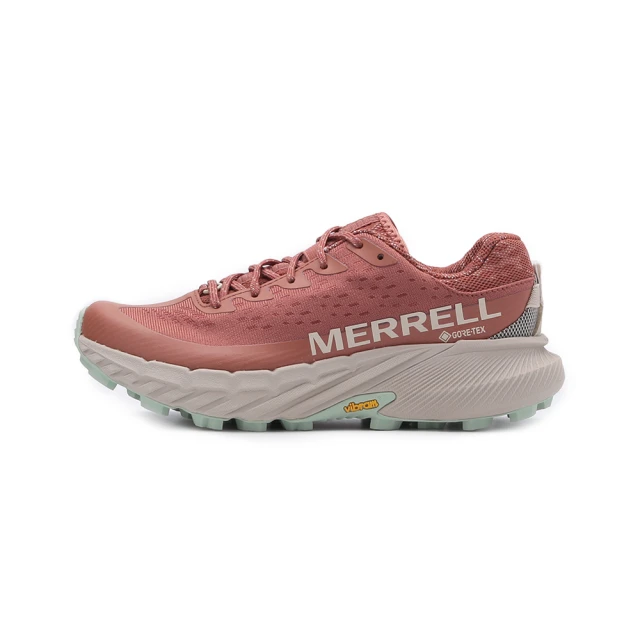 MERRELL AGILITY PEAK 5 GORE-TEX 防潑水跑鞋 岩石紅 女鞋 ML068256