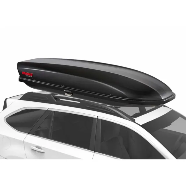 【YAKIMA】SkyBox 18S Carbonite 車頂箱 510公升(天空行李箱黑色/碳纖質感)