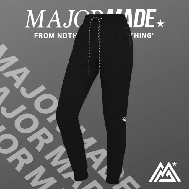 【MAJOR MADE】3D剪裁拉鍊登峰棉褲(登峰褲/機能褲/棉褲)