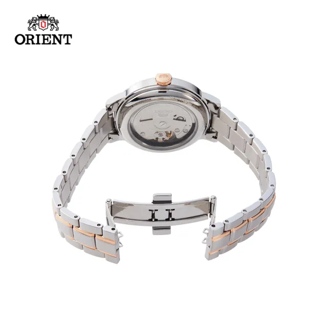 【ORIENT 東方錶】ORIENT 東方錶 DATEⅡ系列 機械錶 鋼帶款 玫瑰金色 - 36.4mm(RA-AC0008S)