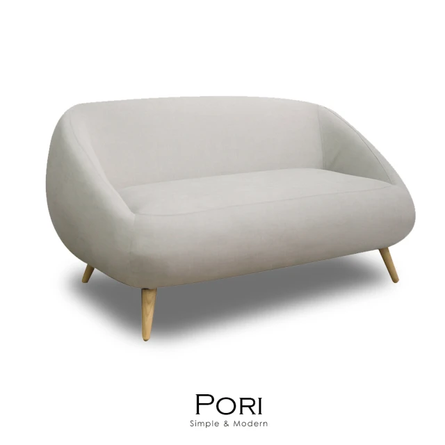 IDEA 泰勒簡約亞麻布飽滿雙人座沙發/布沙發(2色任選)評