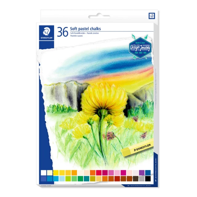 STAEDTLER 施德樓 施德樓 金鑽專家級粉彩36色組 MS2430C36