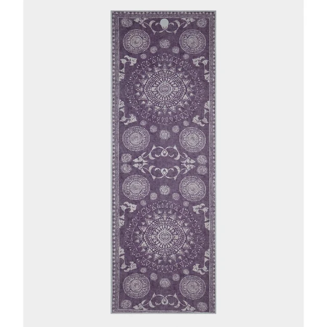 Manduka Yogitoes 矽膠止滑點鋪巾 – Gejia Purple