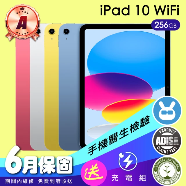 Apple A級福利品 iPad 10 2022年(10.9吋/WiFi/256GB)