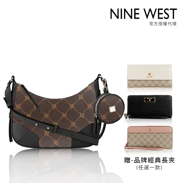 【NINE WEST】精選人氣女包+長夾組(斜背/肩提/托特包)