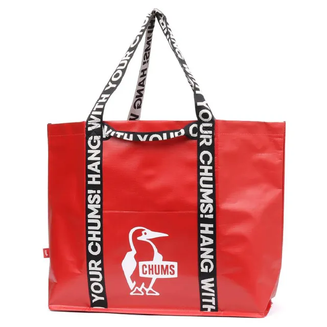 【CHUMS】CHUMS 休閒 男女 Booby Camp Tote M購物袋M 紅色(CH603773R001)