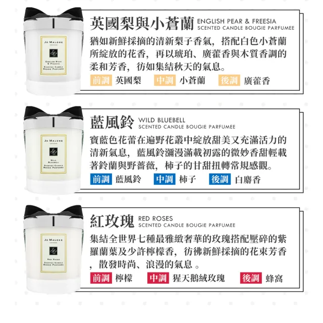 【Jo Malone】香氛工藝蠟燭 200g.多款任選(國際航空版)