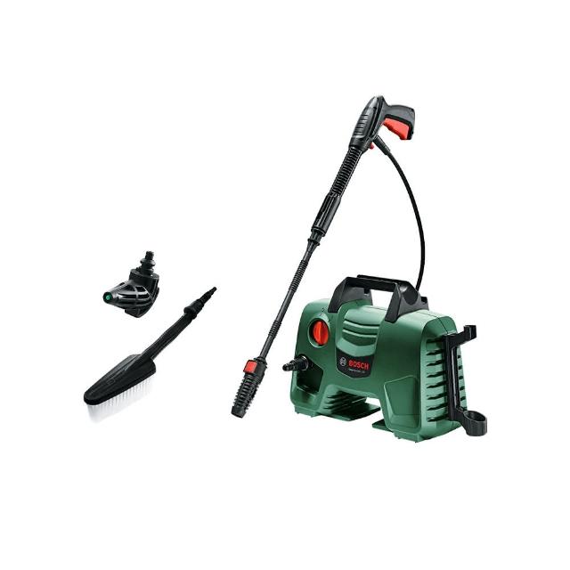 【BOSCH 博世】高壓清洗機套組EA 110+刷狀噴頭+90°直角噴頭