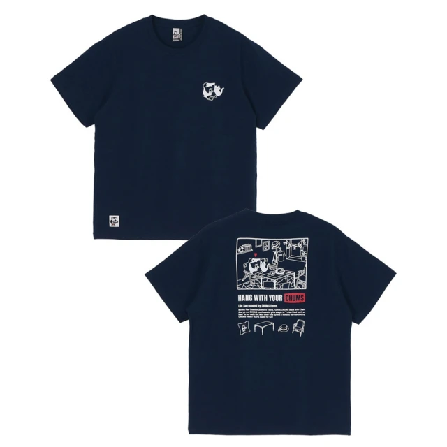 The North Face 新年款-北面男女款黑色純棉蛇紋