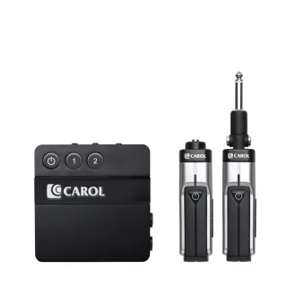 【CAROL 佳樂電子】輕巧掌上型2.4G數位無線麥克風系統(DW-26D+I - 支援動圈式麥克風、電子樂器)