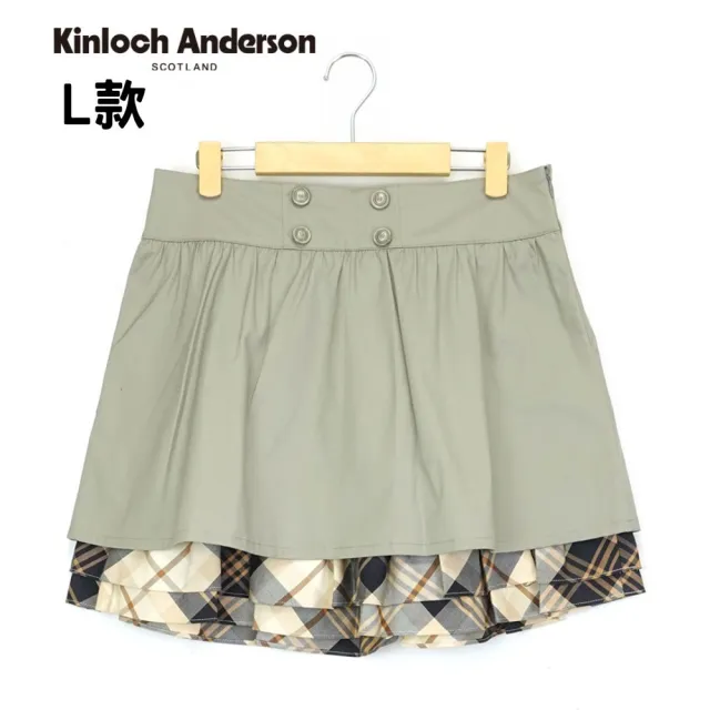 【Kinloch Anderson】經典配格紋俏麗短袖上衣 金安德森女裝(多款多色任選)