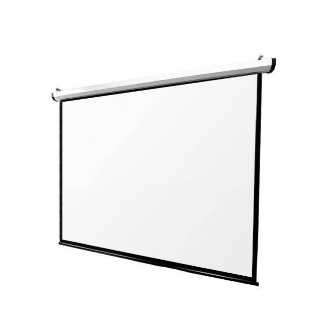 【USA優視雅】4:3電動投影布幕-120吋(台灣製造)
