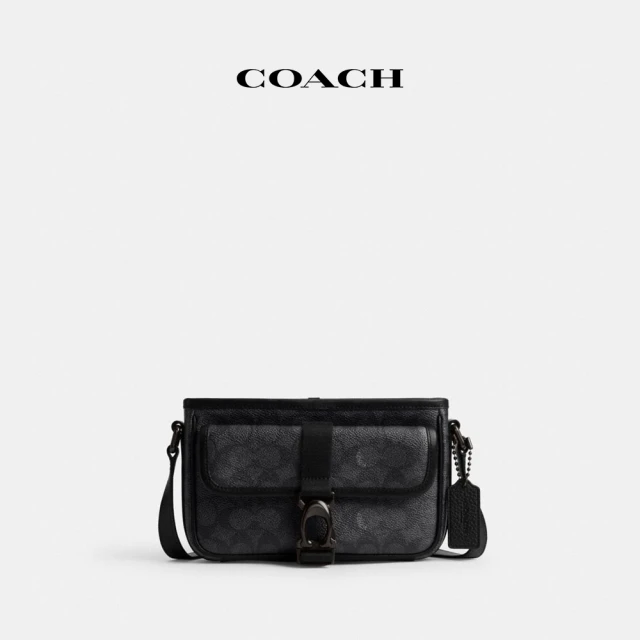 COACH ROADSIDE RINGER T恤-黑色(CS