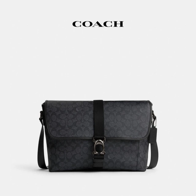 COACH 經典Logo迷你水桶包-IM/胡桃木色/黑色(C