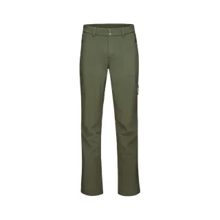 【Mammut 長毛象】Runbold Winter SO Pants AF Men 冬季防潑水健行長褲 深沼澤綠 男款 #1021-01400