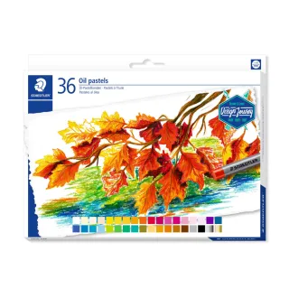 【STAEDTLER 施德樓】施德樓 金鑽專家級油性粉彩36色組 MS2420C36