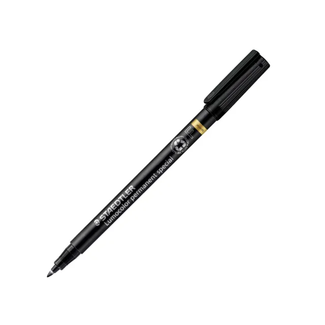 【STAEDTLER 施德樓】施德樓 奈米工業專用油性筆-F MS319 F