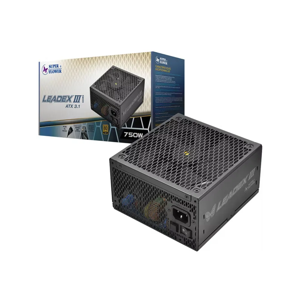 【未使用】PC電源 750W GOLD SUPERFLOWER LEADEXⅢ LEADEX III GOLD 750W SUPER FLOWER
