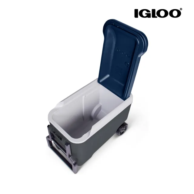 【IGLOO】MAXCOLD 系列五日鮮 40QT 拉桿冰桶 34226(保鮮 保冷 露營 戶外 保冰 冰桶)
