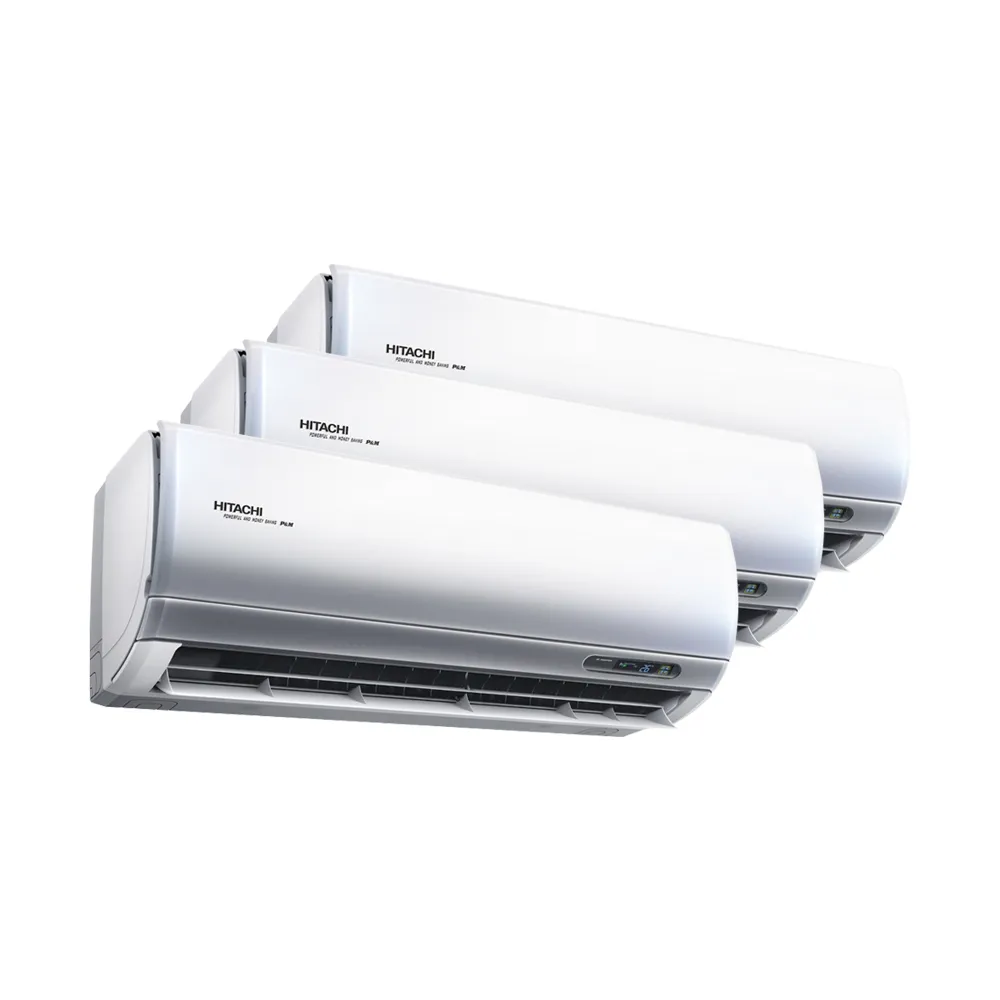 【HITACHI 日立】3-4坪*2+5-7坪 R32 一對三變頻冷暖(RAM-86NP/RAS-28NT+RAS-28NT+RAS-40NT)