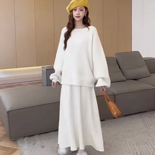 巴黎精品 中式套裝兩件式裙裝(中國風復古感馬面裙漢服女裝v1