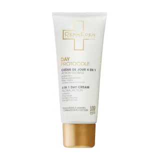 【DermEden 得美登】高效全能防護乳SPF50 PA+++ 50mL(敏感肌適用.防曬抗皺淡斑)