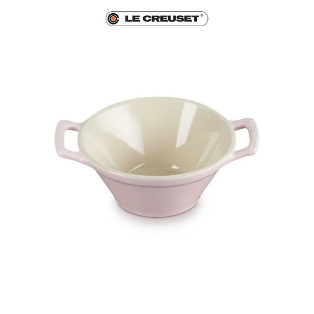 【Le Creuset】瓷器卡蘇雷碗(雪紡粉)