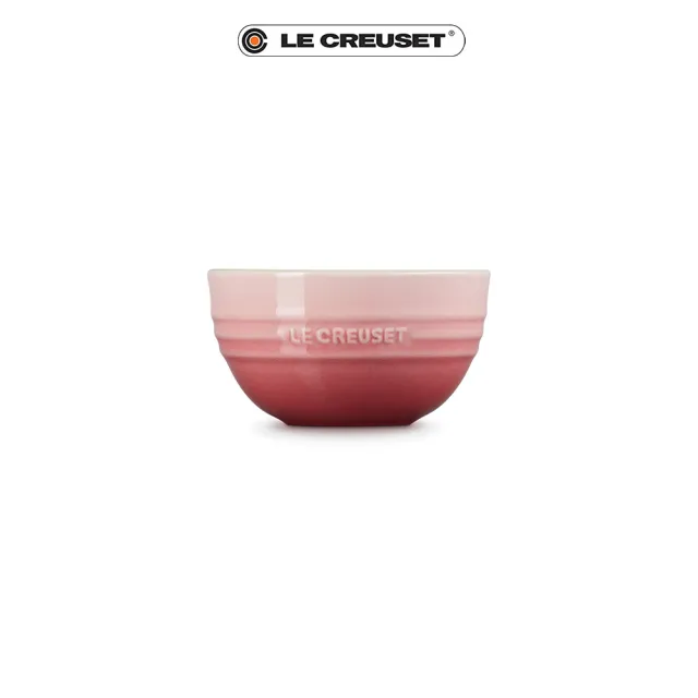 【Le Creuset】瓷器韓式飯碗350ML(櫻花粉)