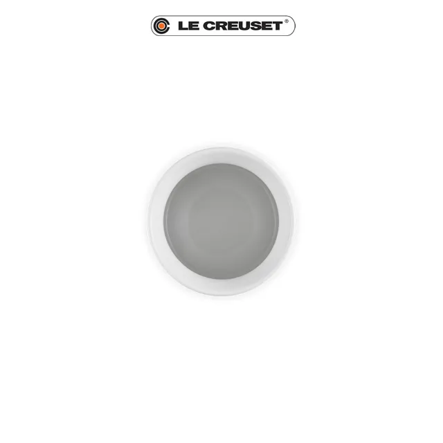 【Le Creuset】瓷器器皿座1L(繽紛愛心白)