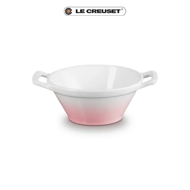 【Le Creuset】瓷器卡蘇雷碗(蛋白霜/淡粉紅/海岸藍)