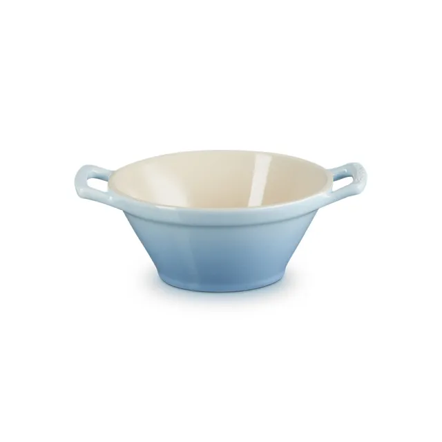 【Le Creuset】瓷器卡蘇雷碗(蛋白霜/淡粉紅/海岸藍)