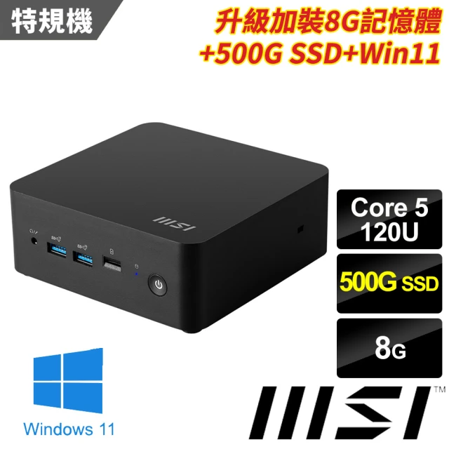 MSI 微星 Cubi5 12M i5十核{櫻火龍R1DBP