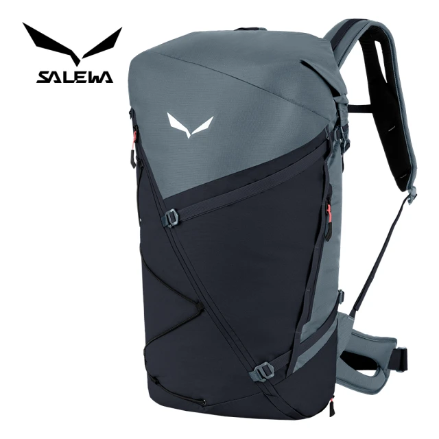 SALEWA Puez 40+5L Backpack 捲頂背包 女 海軍藍(運動背包 健行背包 多功能背包 機能後背包)