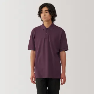 【MUJI 無印良品】男水洗鹿子織短袖POLO衫(共7色)
