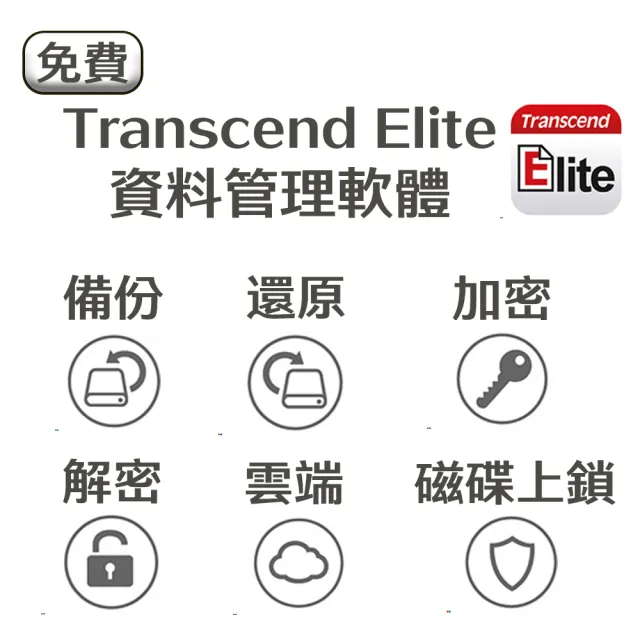 【Transcend 創見】StoreJet 25M3 4TB 軍規 2.5吋行動硬碟--鐵灰色(TS4TSJ25M3S 新舊包裝隨機出貨)