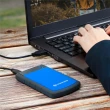 【Transcend 創見】StoreJet 25H3 2TB 2.5吋軍規防震行動硬碟(TS2TSJ25H3B 新舊包裝隨機出貨)