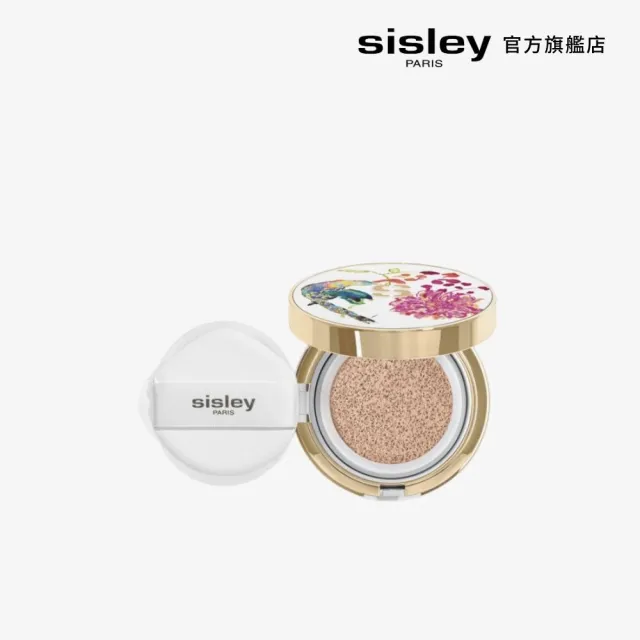 【Sisley 希思黎】璀璨鑽白氣墊精華牡丹限量組 SPF50+/PA++++(最強聚光氣墊/打造玻璃光感肌)