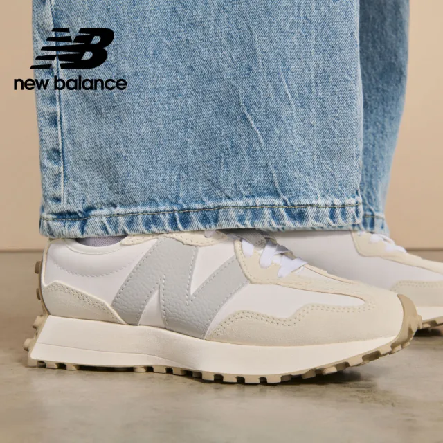 【NEW BALANCE】NB 復古鞋/運動鞋_女性_海鹽灰_WS327KE-B