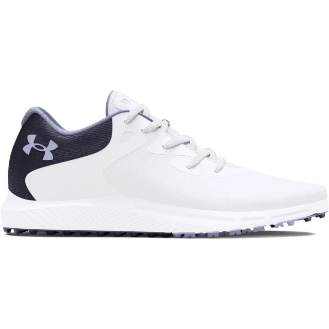 UNDER ARMOUR UA 女 Charged Breathe 2 SL 高爾夫球鞋_3026403-101(白色)