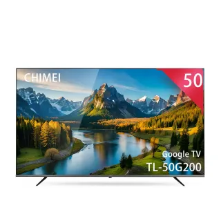 【CHIMEI 奇美】50型 4K Google TV液晶顯示器_不含視訊盒(TL-50G200)