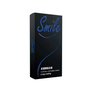 【smile 史邁爾】飆馬衛生套保險套12入/盒(含麻醉劑)