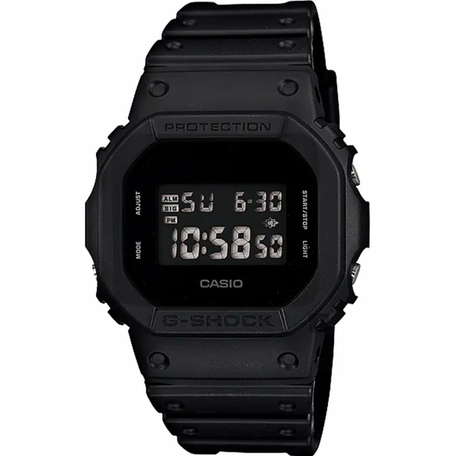 【CASIO 卡西歐】學生錶 G-SHOCK 經典人氣電子錶 送禮 禮物 推薦(DW-5600UBB-1)