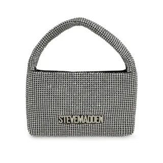 【steve madden】BSHIRI 水晶手提小方包(銀色)