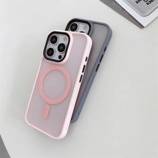 【LOYALTY】iPhone16Plus/16Pro/16ProMax磁吸磨砂膚感半透明防摔手機保護殼 9色