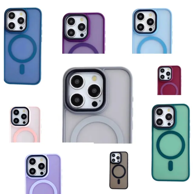 【LOYALTY】iPhone16Plus/16Pro/16ProMax磁吸磨砂膚感半透明防摔手機保護殼 9色