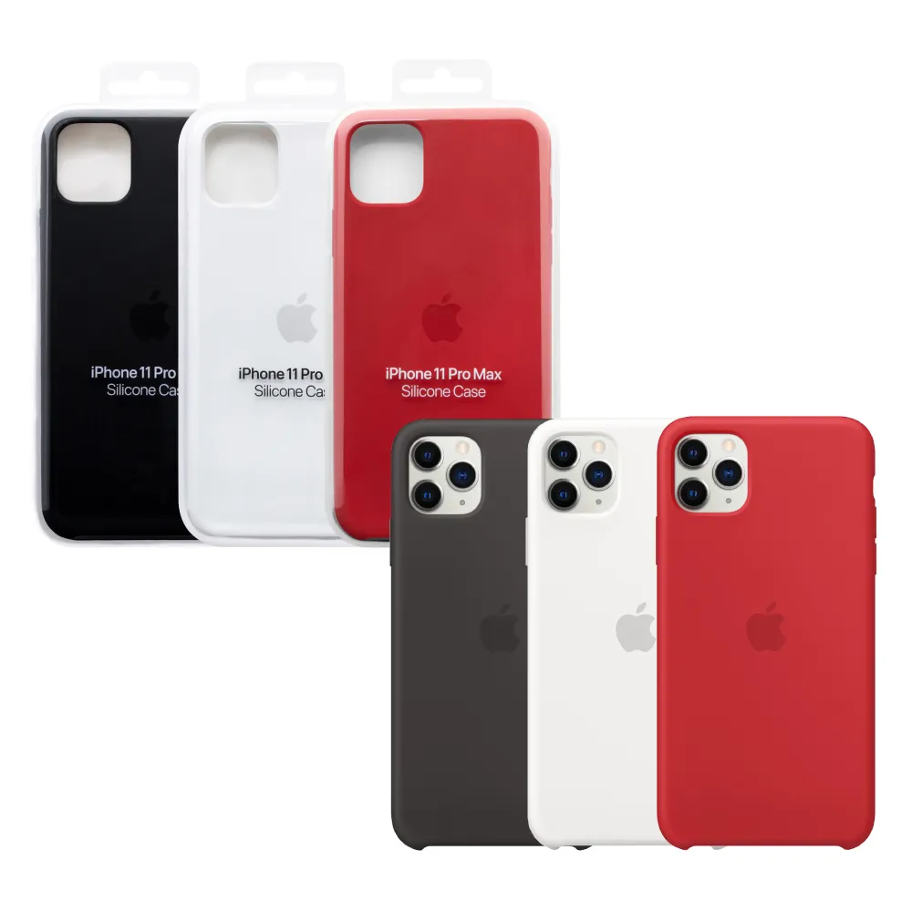 【Apple 蘋果】原廠 iPhone 11 Pro Max Silicone Case 矽膠保護殼(台灣公司貨)