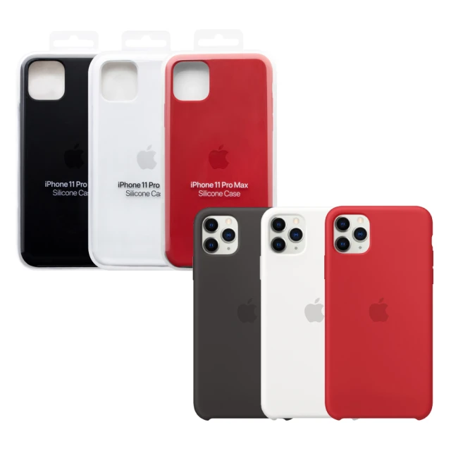 Apple 蘋果 原廠 iPhone 11 Pro Max Silicone Case 矽膠保護殼(台灣公司貨)