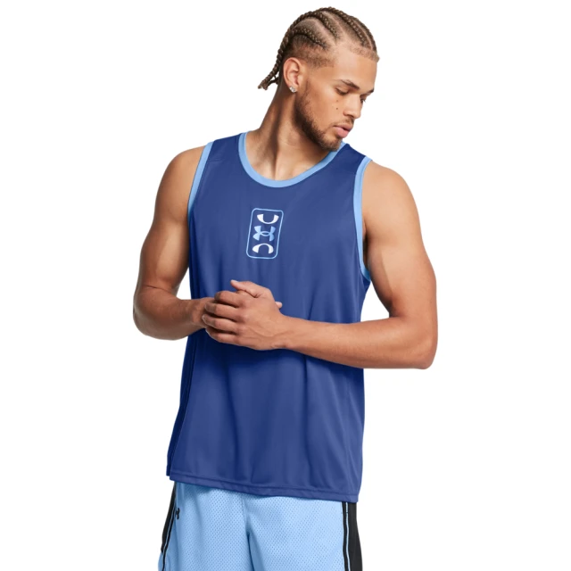 UNDER ARMOUR UA 男 Baseline Performance 背心_1383399-432(藍色)