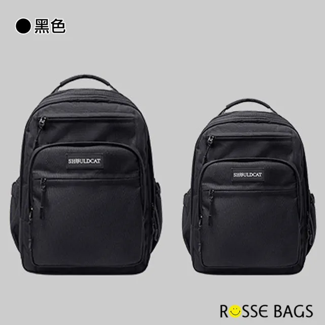 【Rosse Bags】日本糖果色系防潑水雙肩後背包(雙11限定 1111campaign  現+預  黑 / 粉 / 紫 / 灰 / 卡其 /